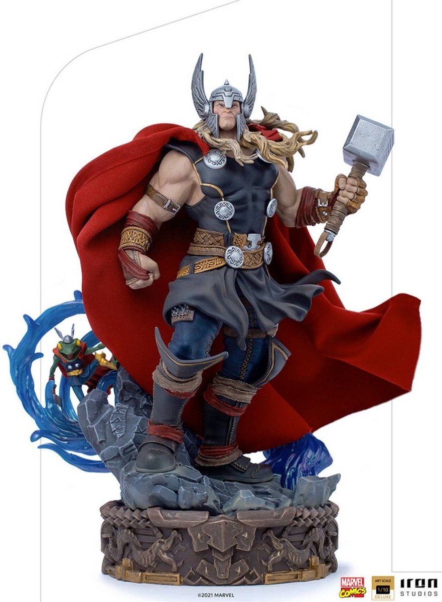 Iron Studios Marvel Comics - Thor Unleashed 1/10 Scale Deluxe Statue / Beeld