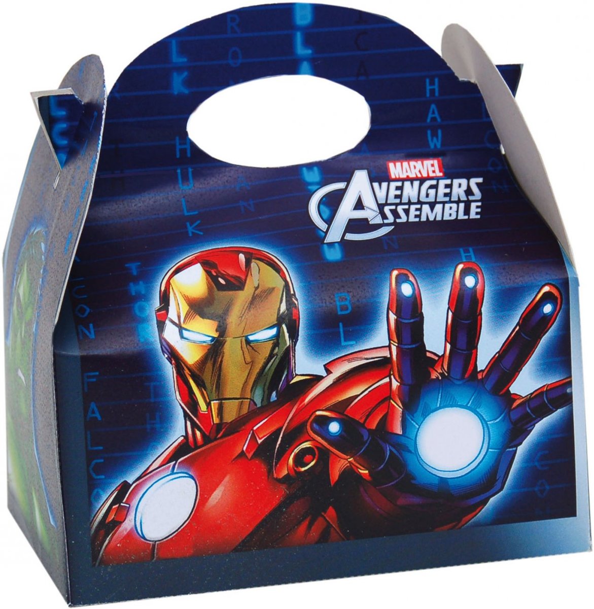 4 kartonnen Avengers™ dozen - Feestdecoratievoorwerp