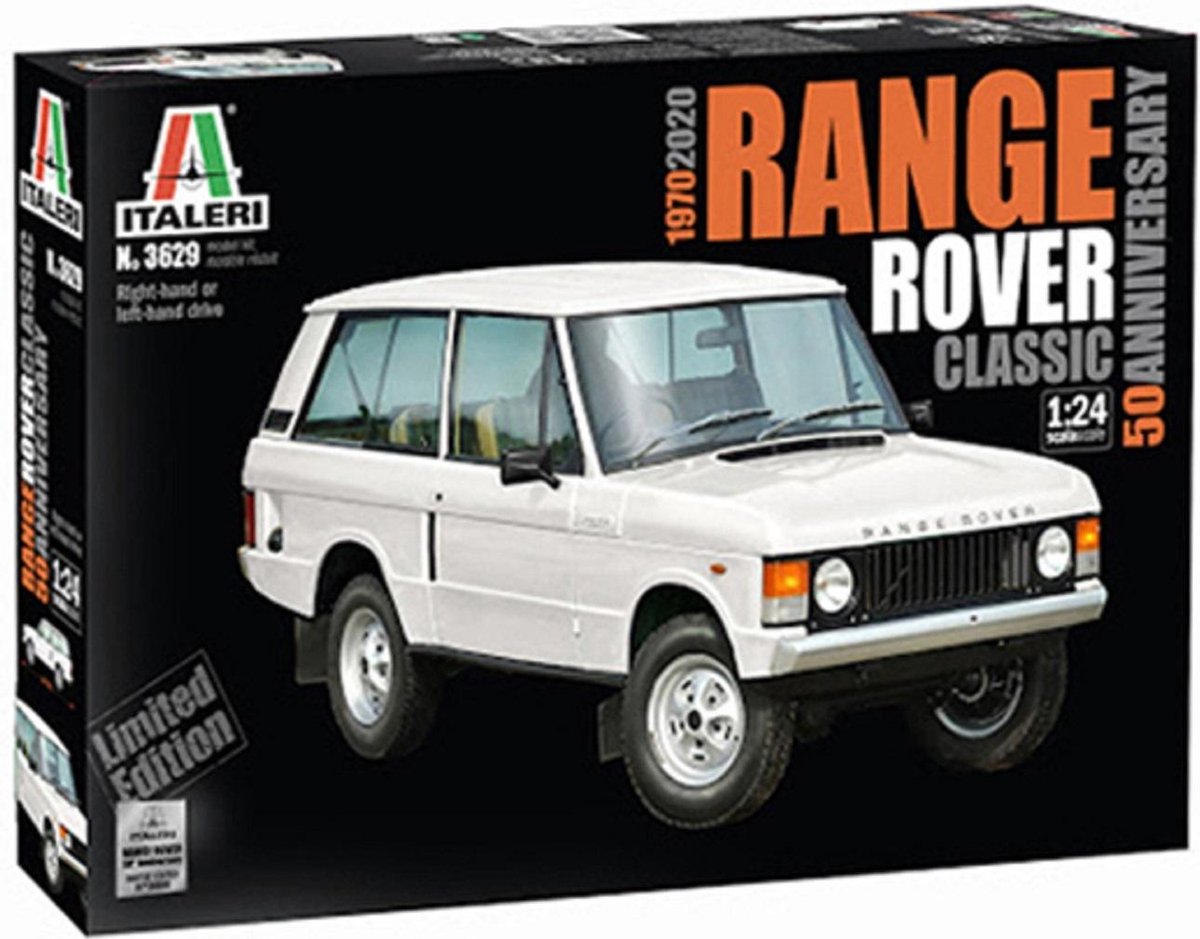 1:24 Italeri 3629 Range Rover Classic - 50th Anniversary