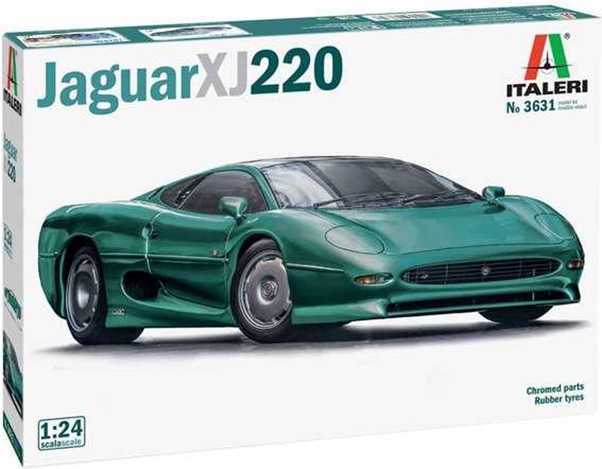 1:24 Italeri 3631 Jaguar XJ 220 Car Plastic kit