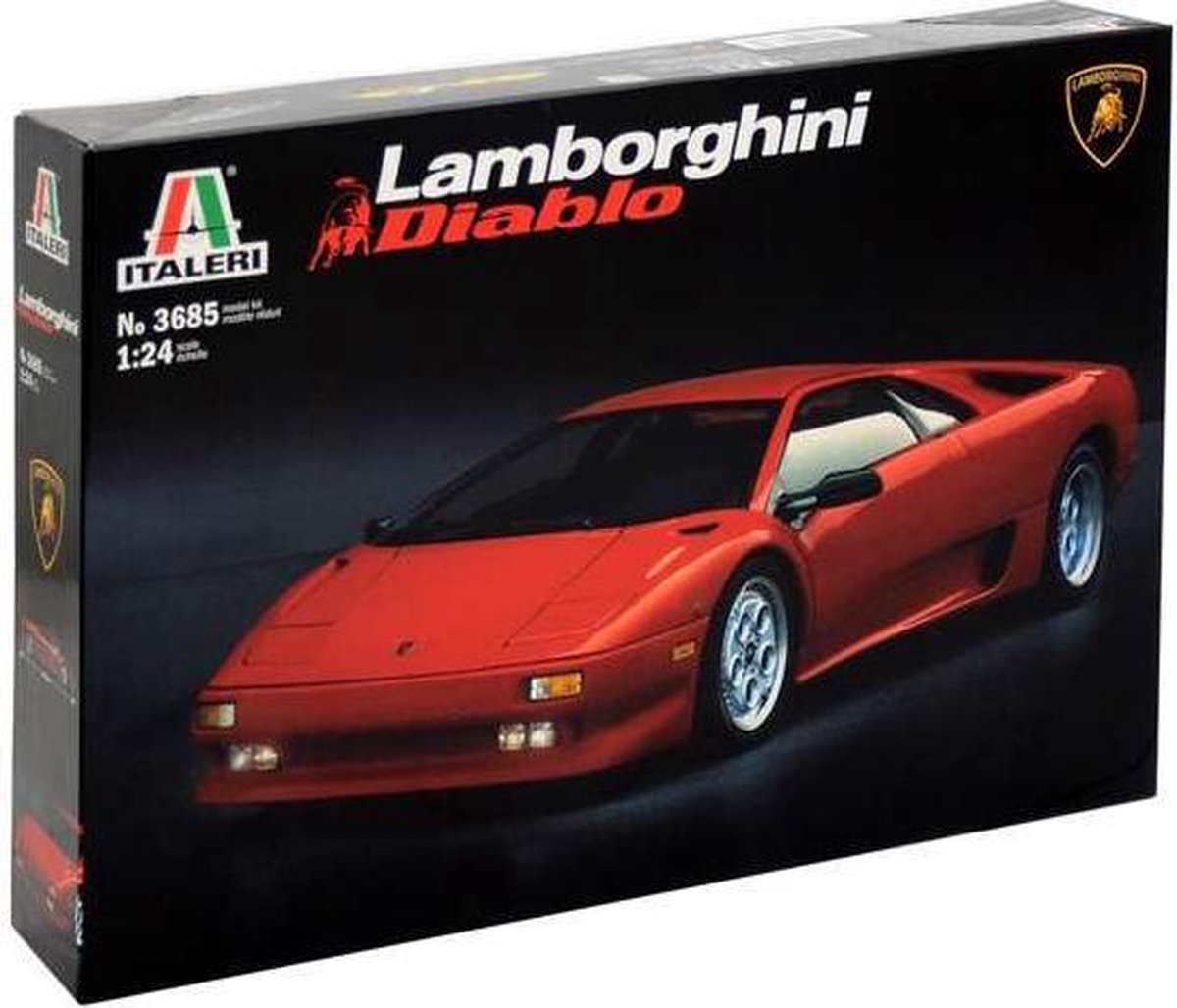 1:24 Italeri 3685 Lamborghini Diablo Plastic kit