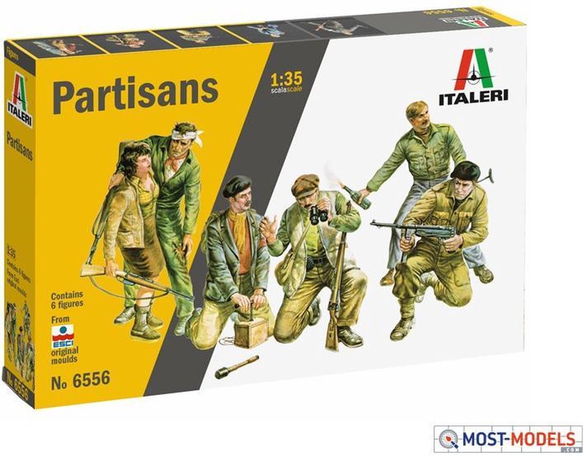 1:35 Italeri 6556 Partisans