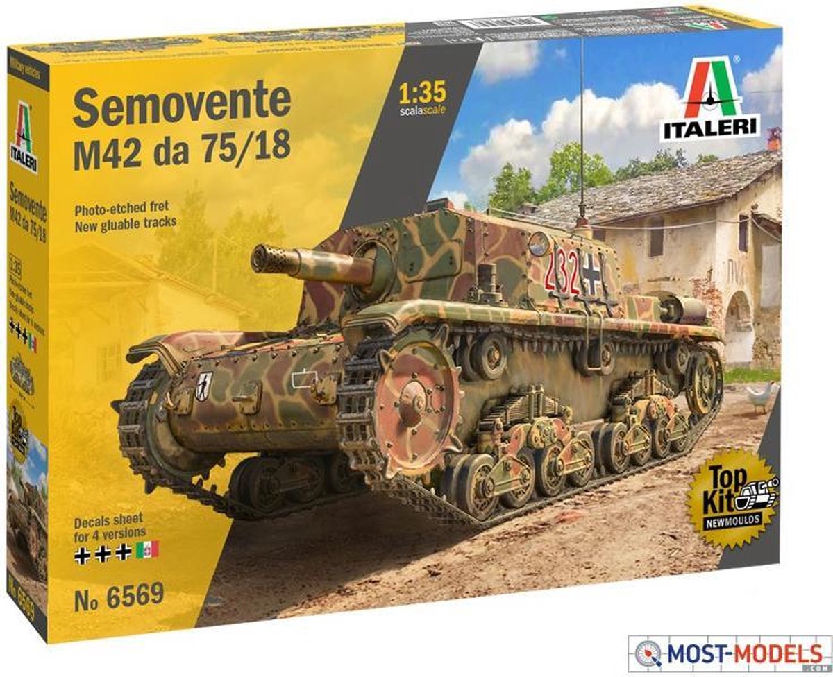 1:35 Italeri 6569 Semovente M42 da 75/18mm