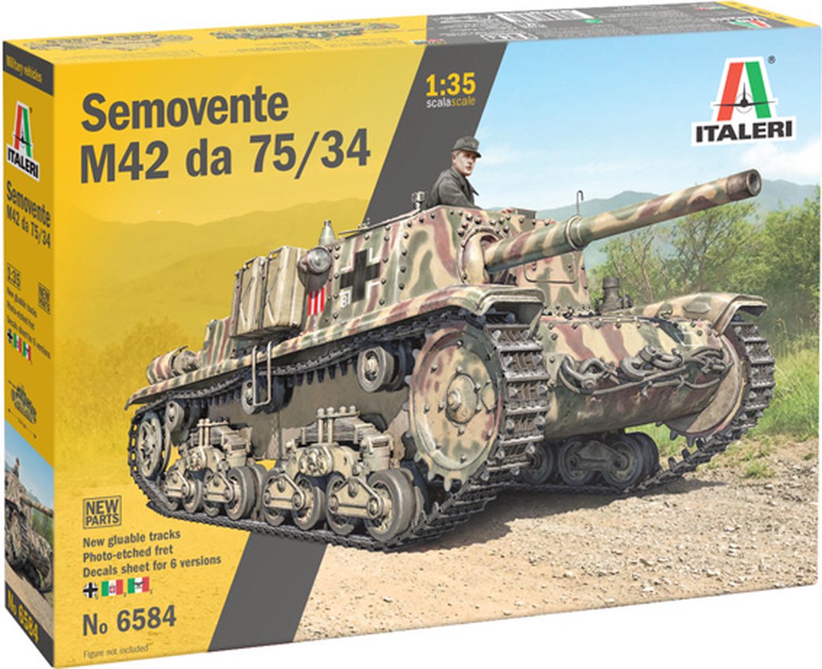 1:35 Italeri 6584 Semovente M42 da 75/34 Plastic kit