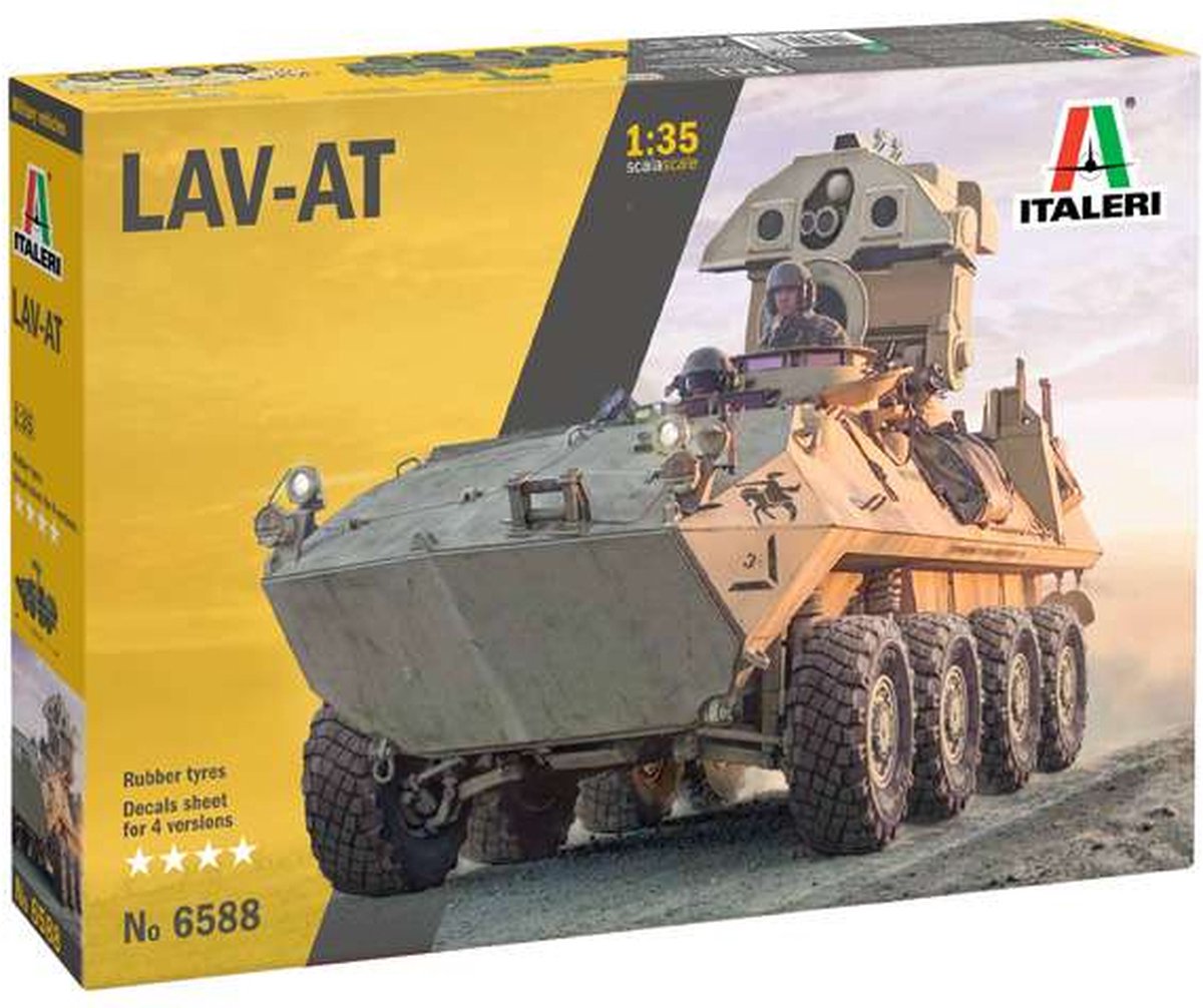 1:35 Italeri 6588 LAV-AT Vehicle Plastic kit