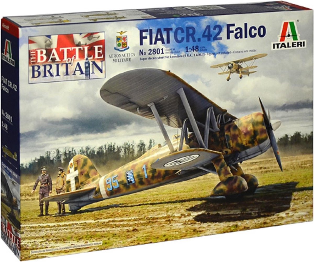 1:48 Italeri 2801 FIAT CR.42 Falco - Battle of Britain