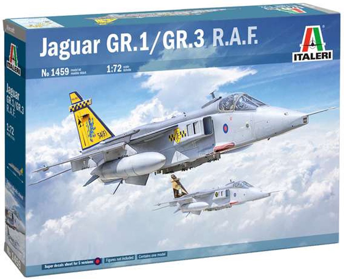 1:72 Italeri 1459 Jaguar GR.1/GR.3 RAF Plastic kit