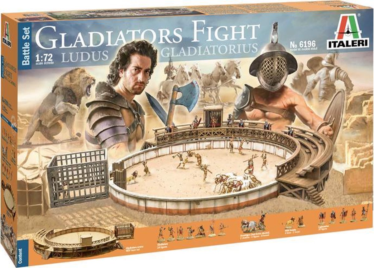 1:72 Italeri 6196 Gladiators fight - Battle set