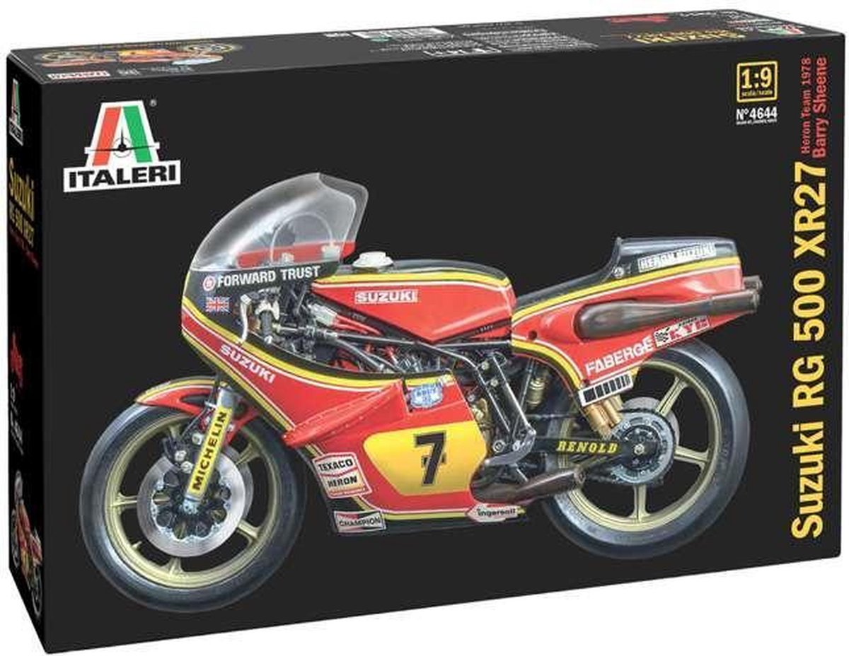 1:9 Italeri 4644 Suzuki RG 500 XR27 Motor Plastic kit