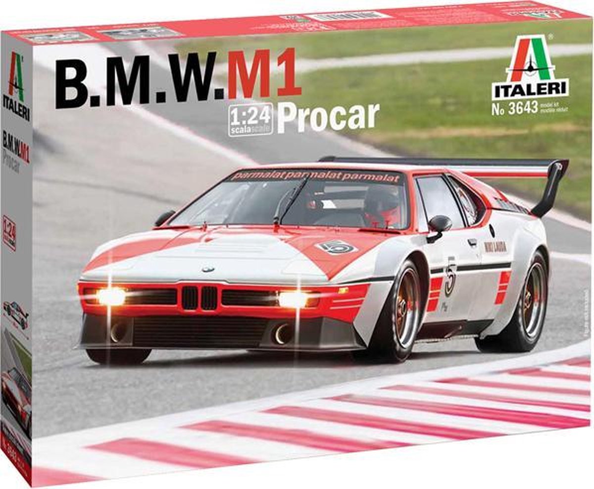 BMW M1 PROCAR 1:24 (6/20) ITALERI 3643