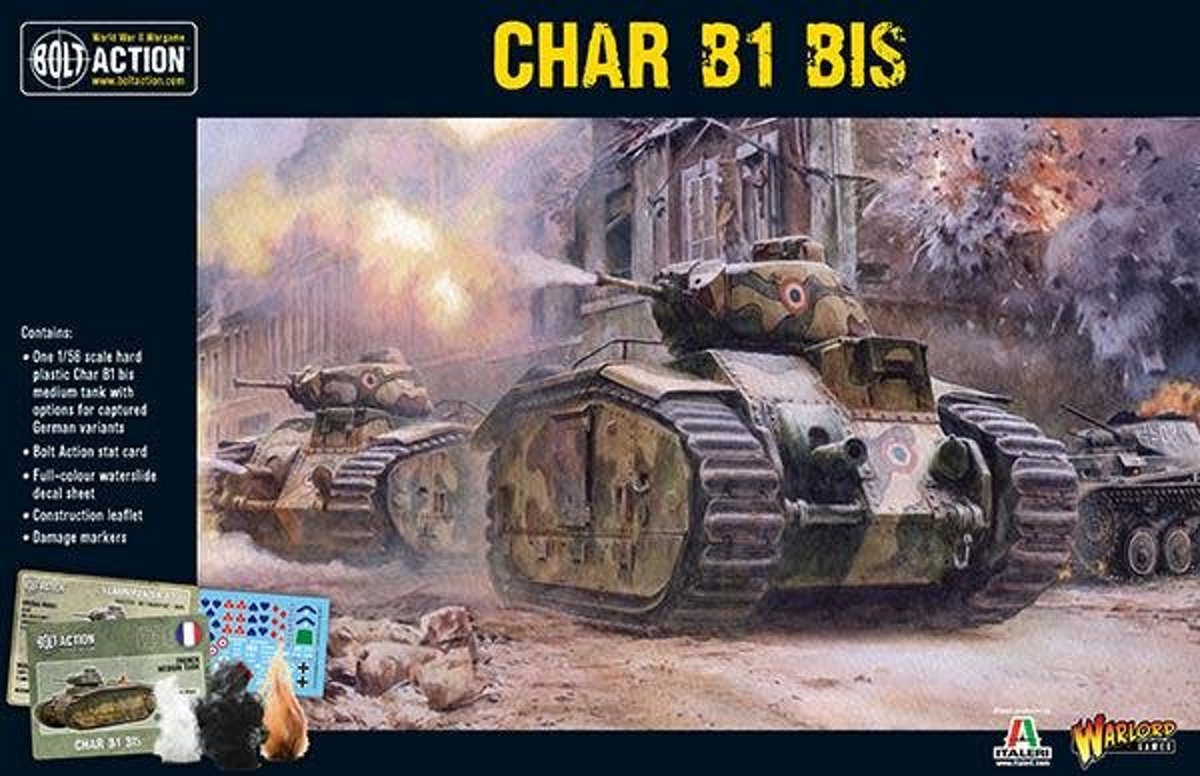 Bolt Action: Char B1 Bis (plastic)