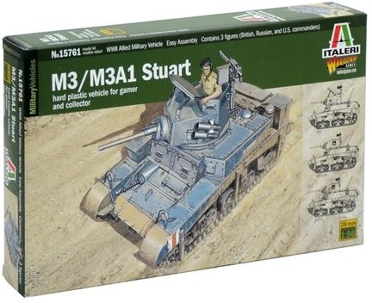 Bolt Action: M3/M3A1 Stuart (plastic)