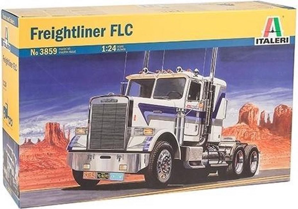 Daimler Freightliner FLC truck  (modelbouw, 1:24) met starterkit