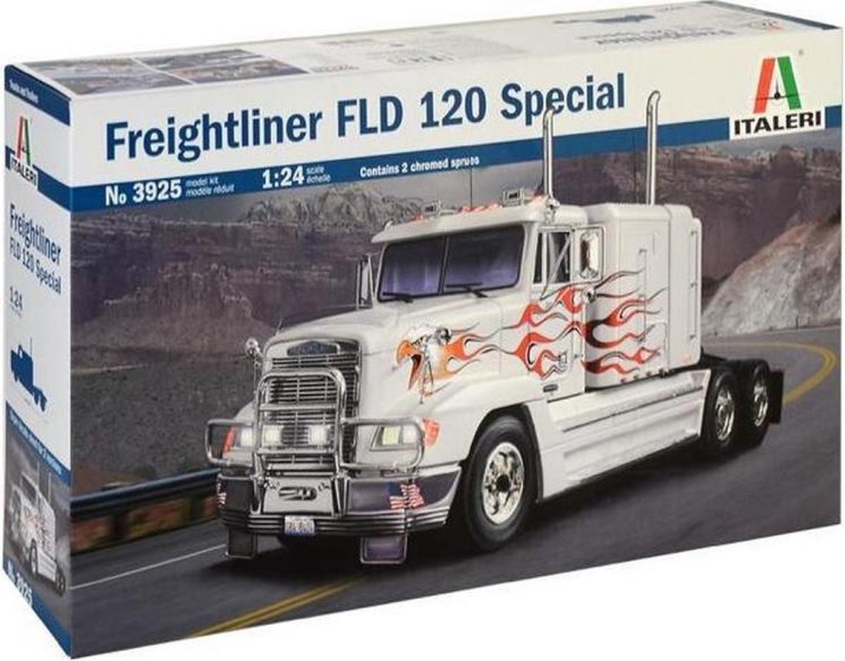 Daimler Freightliner Fld 120 truck Special (modelbouw, 1:24) met starterkit