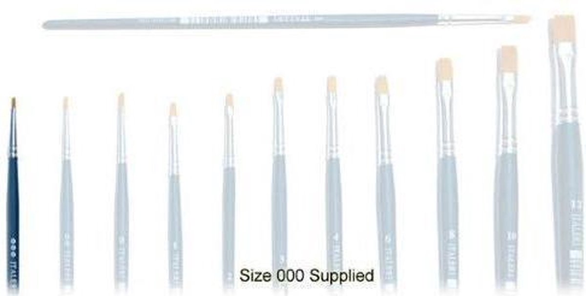 Italeri - 000 Brush Synthetic Flat (Ita51221)