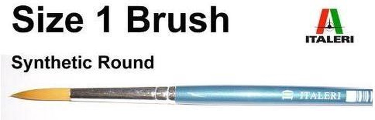 Italeri - 1 Brush Synthetic Round (Ita51204)