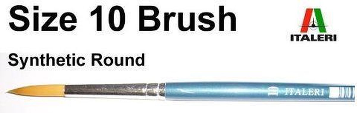 Italeri - 10 Brush Synthetic Round (Ita51213)