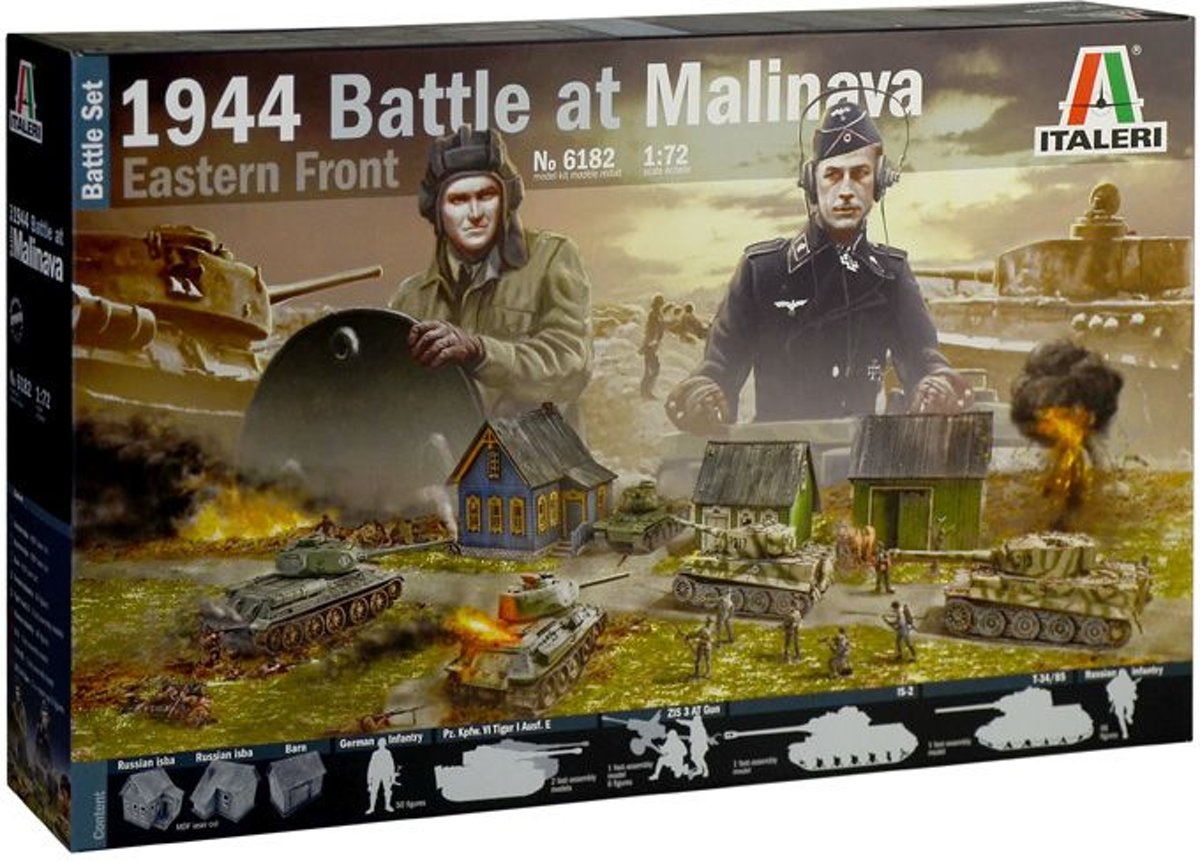 Italeri - 1944 Battle At Malinava (Ita6182s)