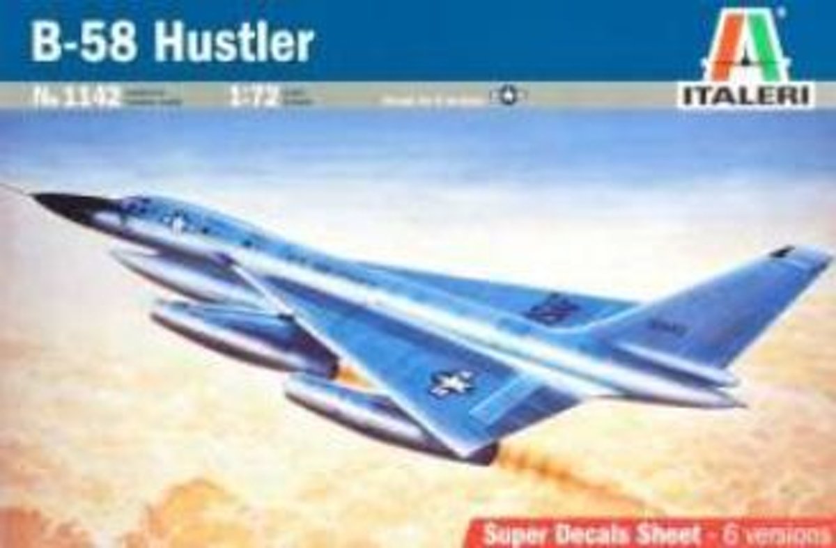 Italeri - B-58 Hustler 1:72 (2/19) * (Ita1142s)