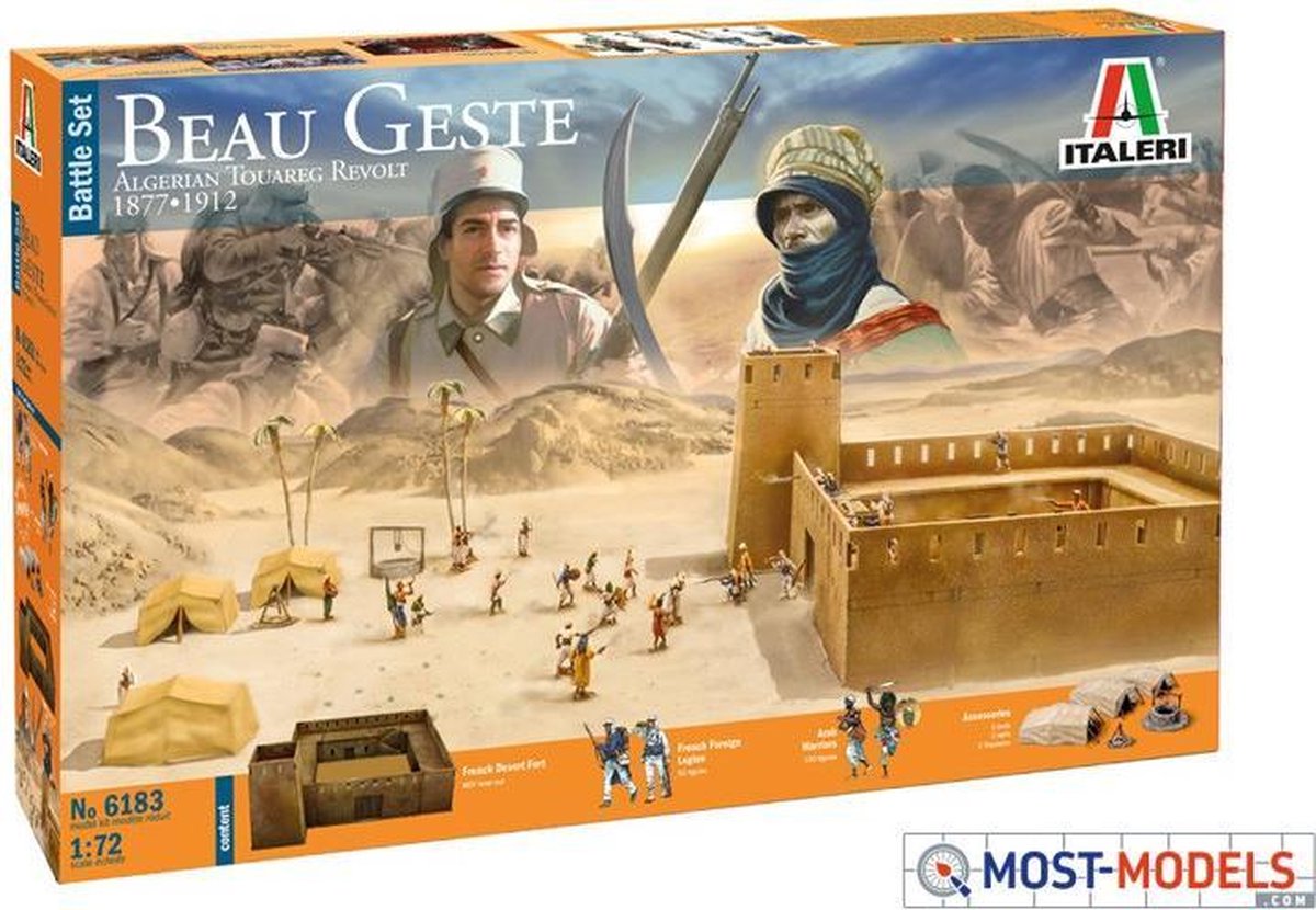 Italeri - Beau Geste  - Touareg Revolt 1:72 * (Ita6183s)