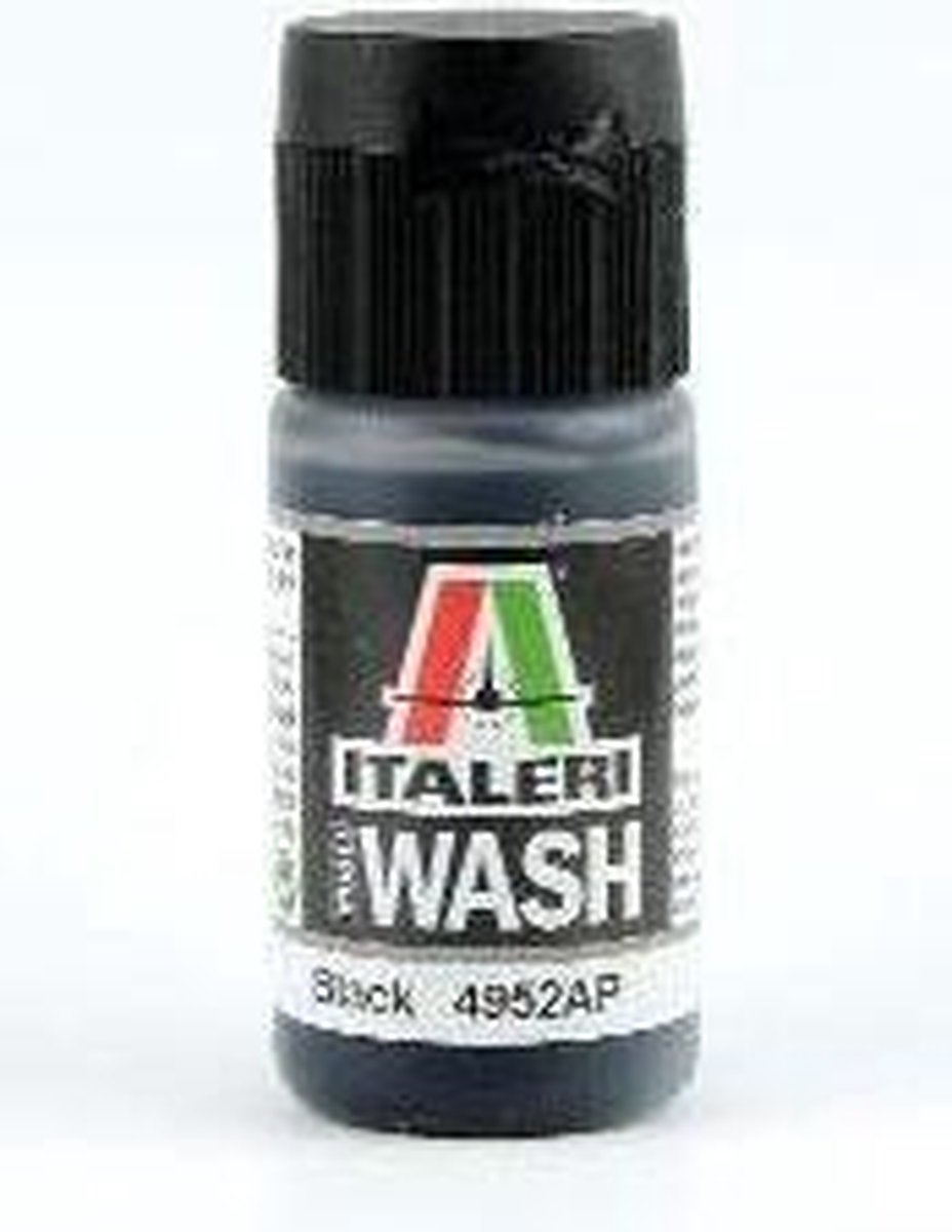 Italeri - Black Acrylic Model Wash (Ita4952ap)