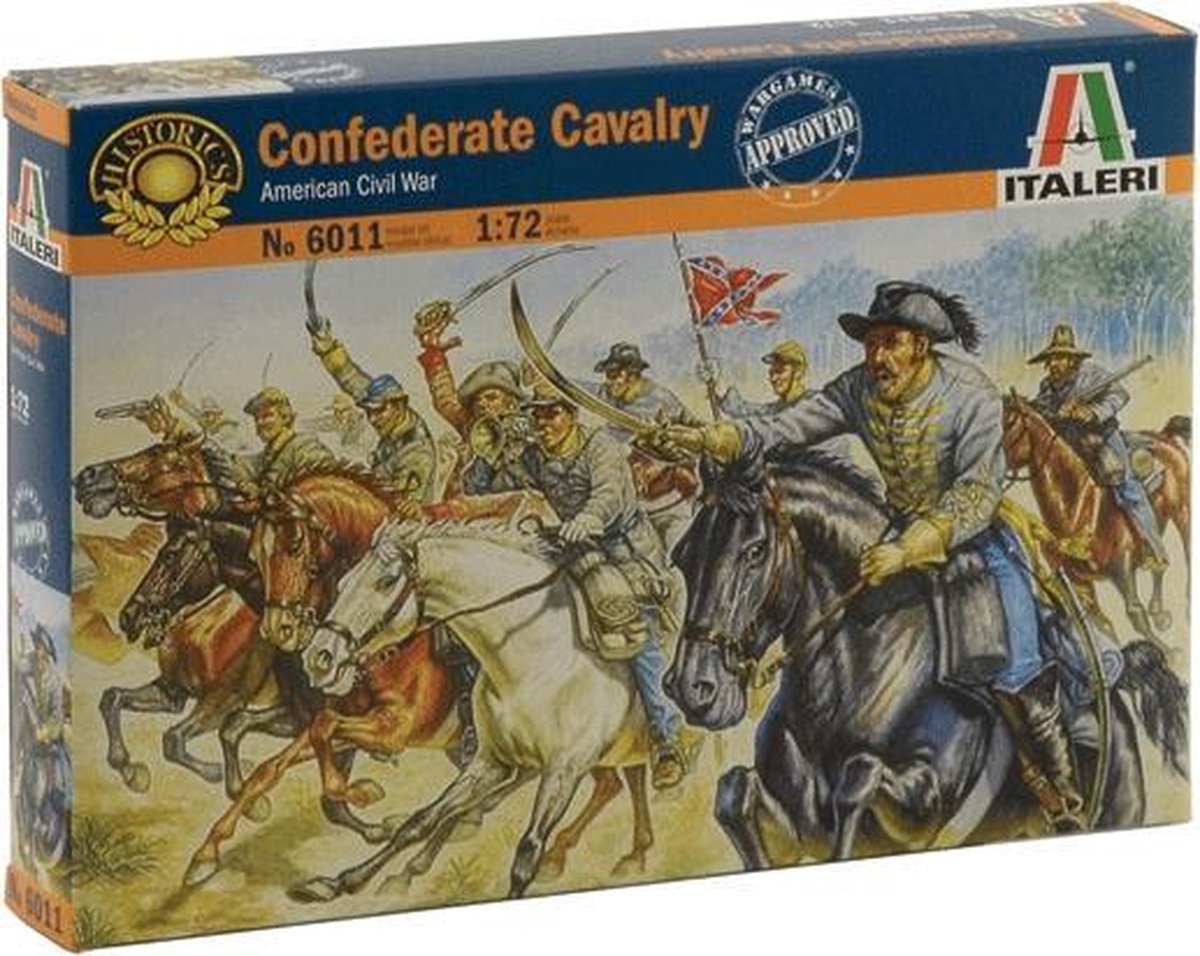 Italeri - Confederate Cavalry 1:72 (Ita6011s)