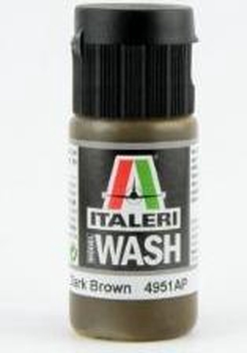 Italeri - Dark Brown Acrylic Model Wash (Ita4951ap)