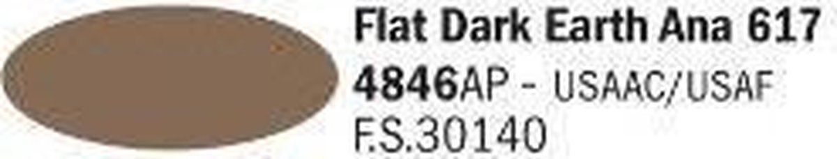 Italeri - Flat Dark Earth Ana 617 (Ita4846ap)