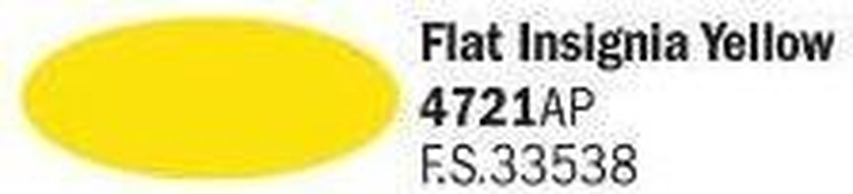 Italeri - Flat Insignia Yellow (Ita4721ap)