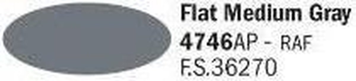 Italeri - Flat Medium Gray (Ita4746ap)