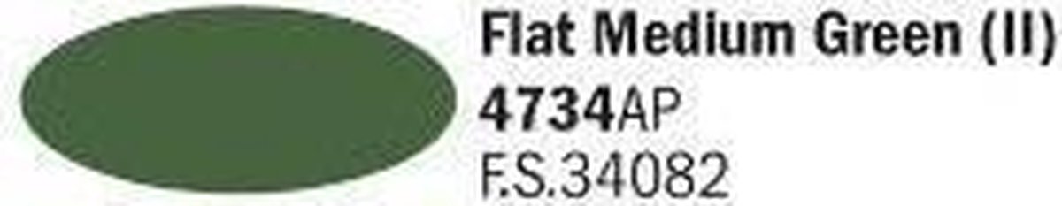 Italeri - Flat Medium Green (Ii) (Ita4734ap)