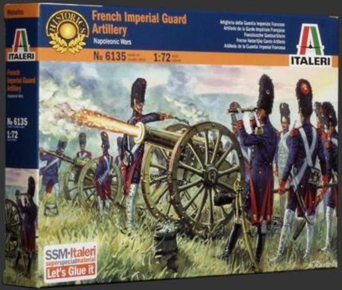 Italeri - French Imperial Guard Artillery 1:72 (Ita6135s)