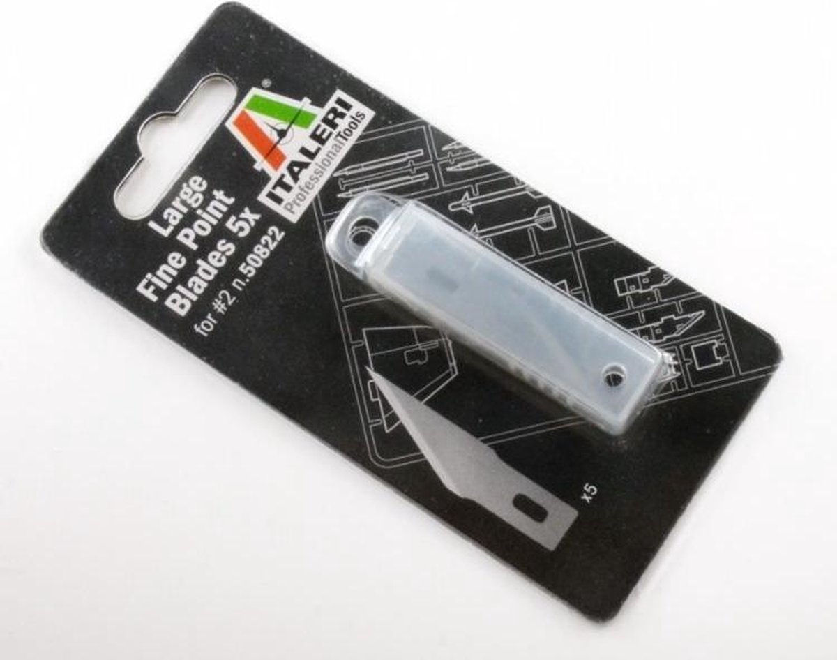 Italeri - Large Fine Point Blades (5x) (Ita50825)