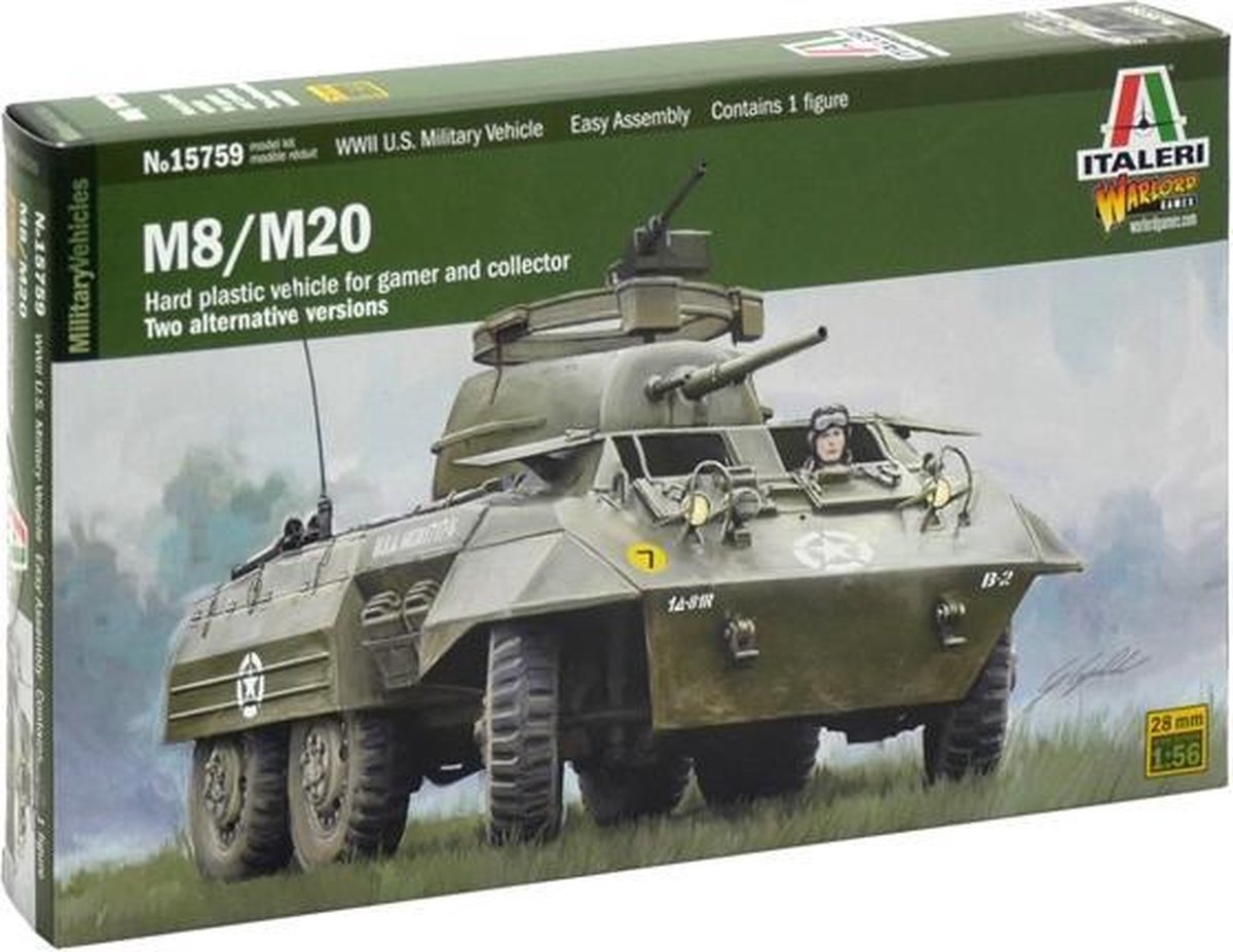 Italeri - M8 / M20 1:56 (Ita15759)