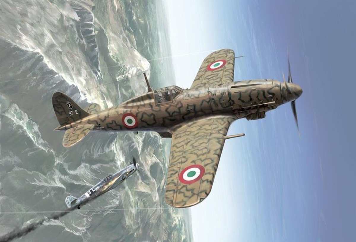 Italeri - Macchi Mc.205 Veltro 1:48 - ITA2765S - modelbouwsets, hobbybouwspeelgoed voor kinderen, modelverf en accessoires