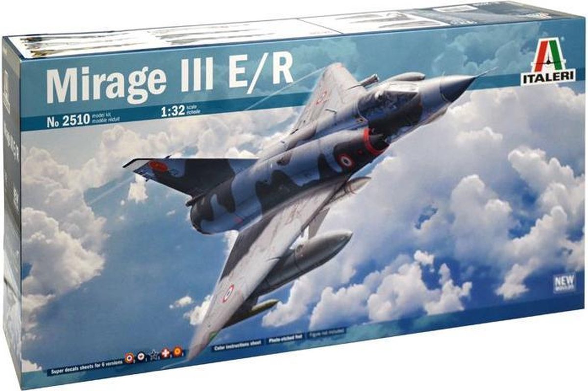 Italeri - Mirage Iii E/r 1:32 (Ita2510s)