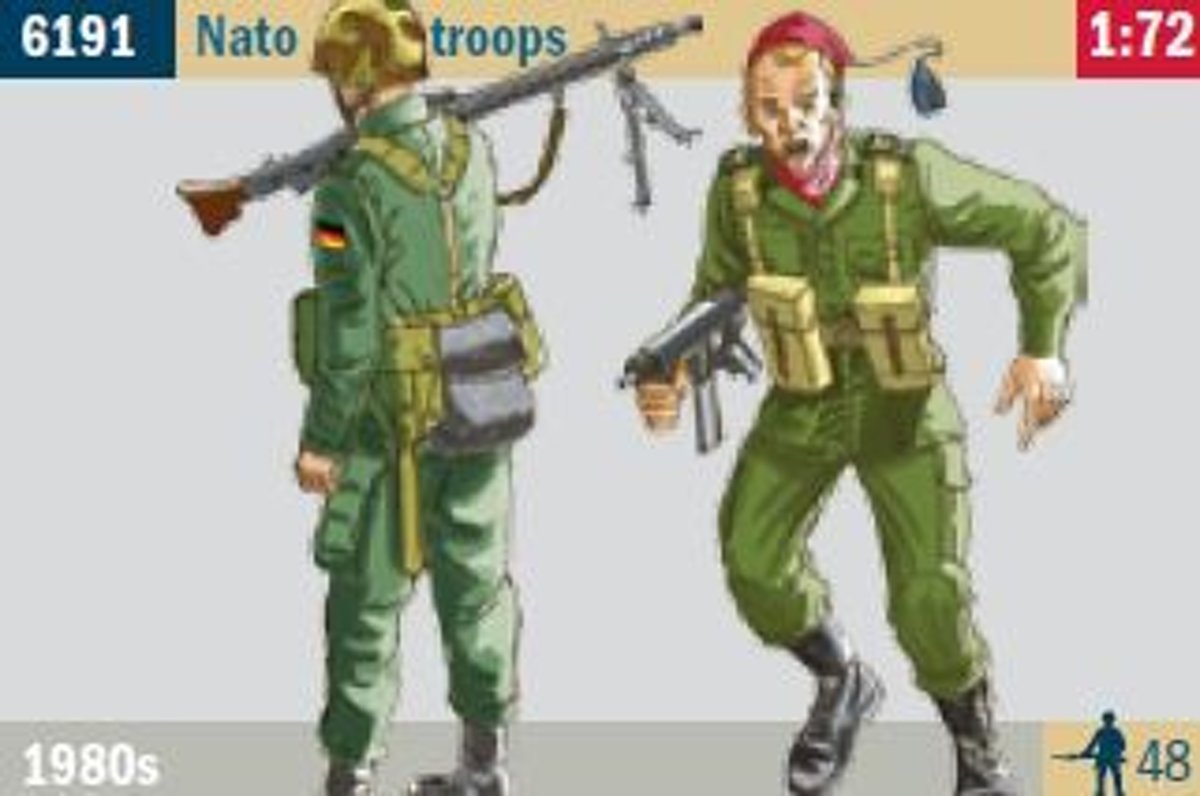 Italeri - Nato Troops 48 Figures 1:72 * (Ita6191s)