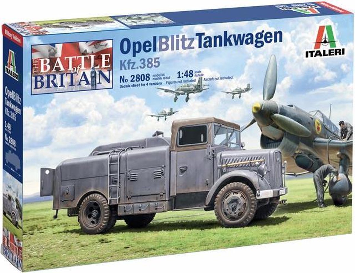 Italeri - Opel Blitz Tankwagen 1:48 (7/20) * - ITA2808S