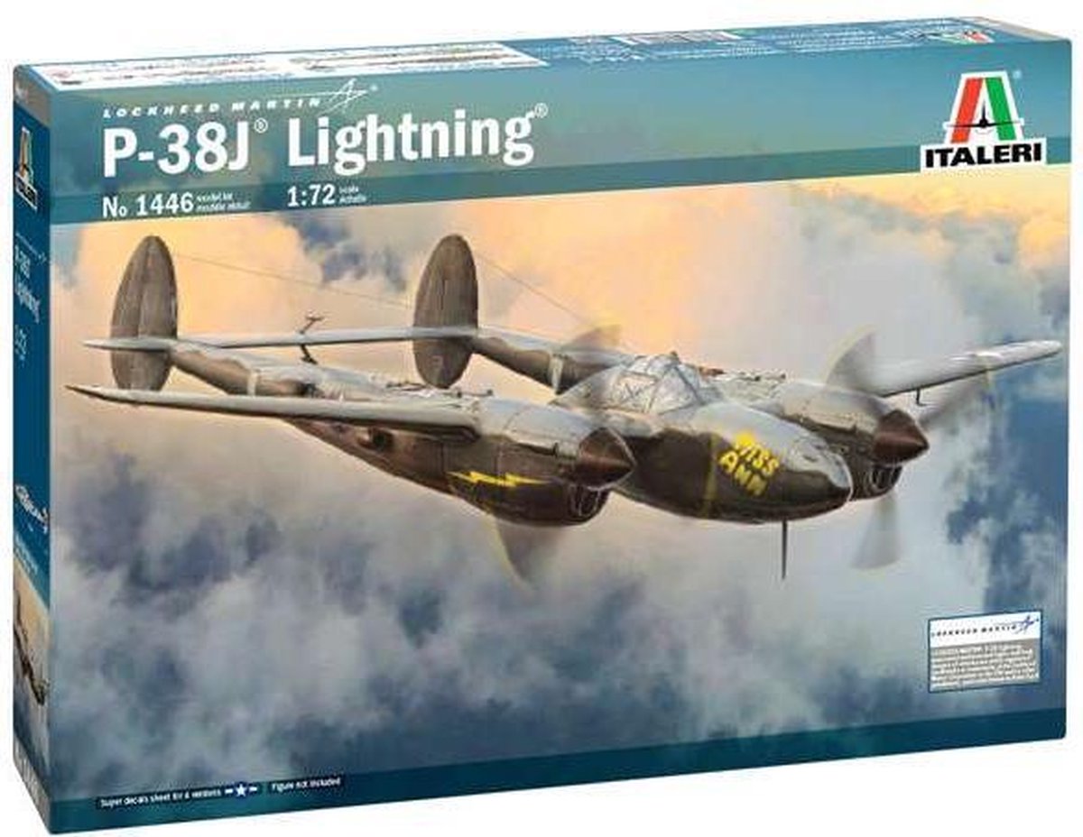 Italeri - P-38j Lightning 1:72 - ITA1446S