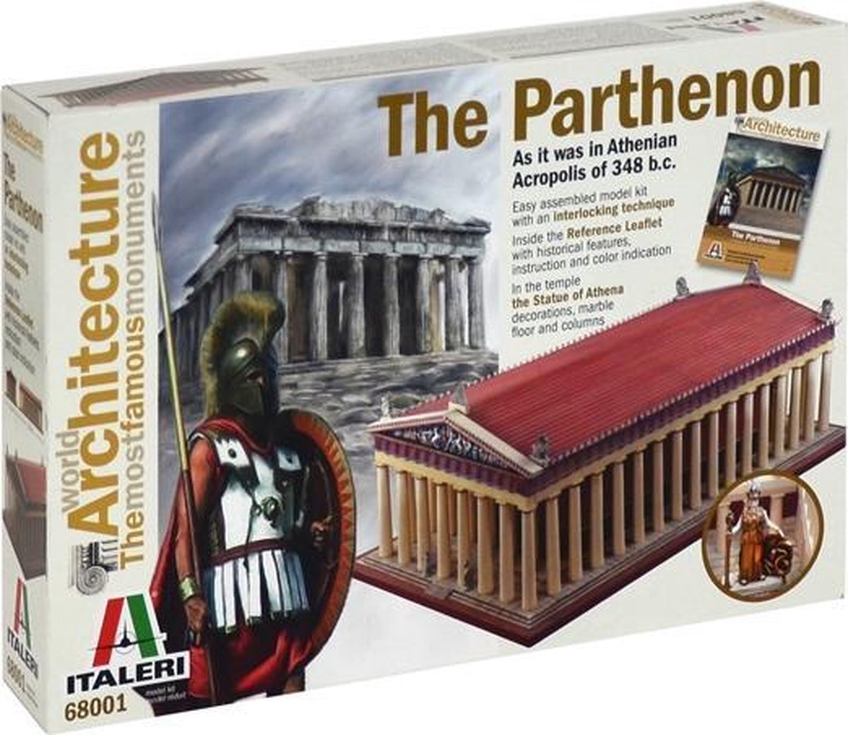 Italeri - Parthenon 1:100 (Ita68001) - modelbouwsets, hobbybouwspeelgoed voor kinderen, modelverf en accessoires