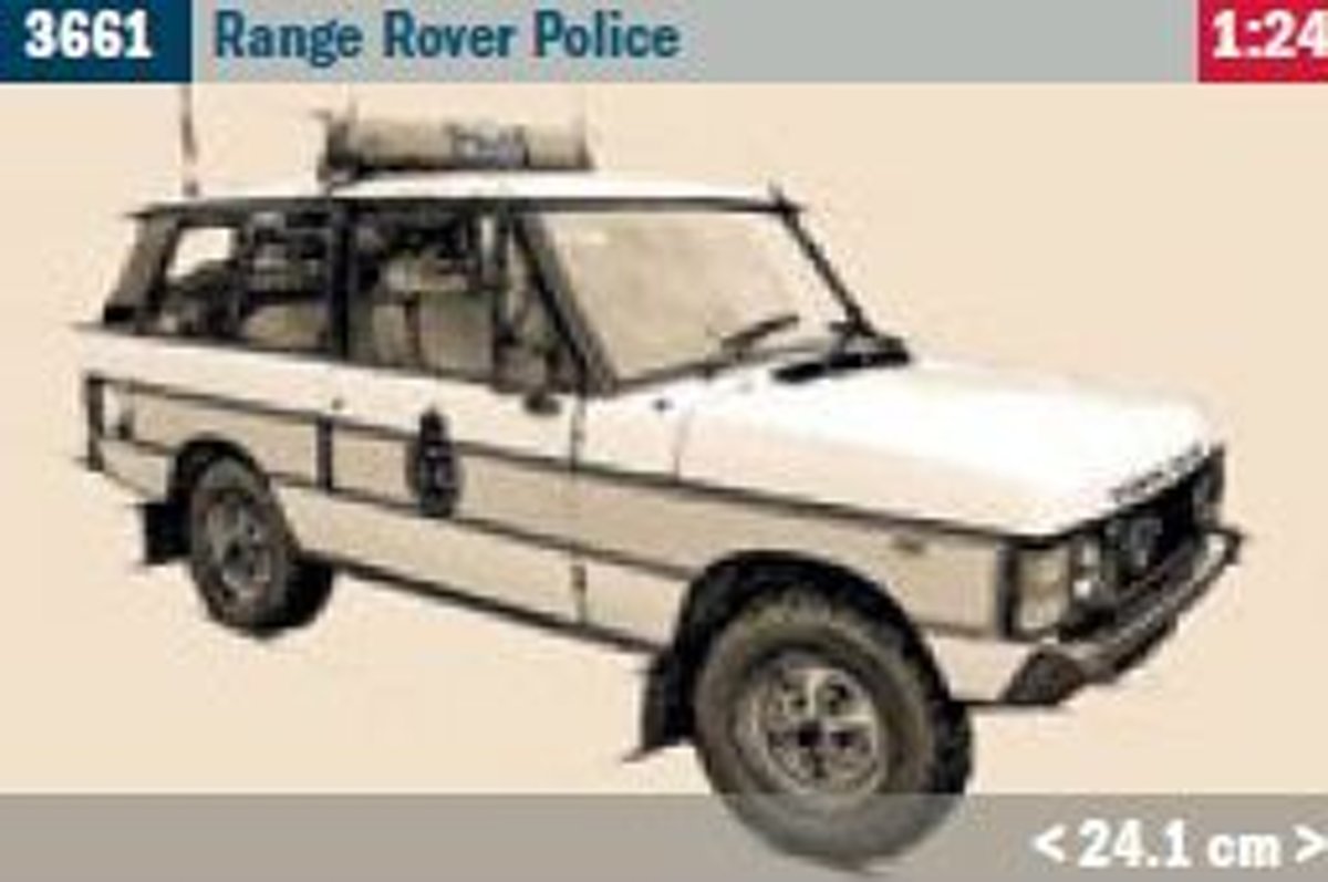 Italeri - Police Range Rover 1:24 * (Ita3661s)