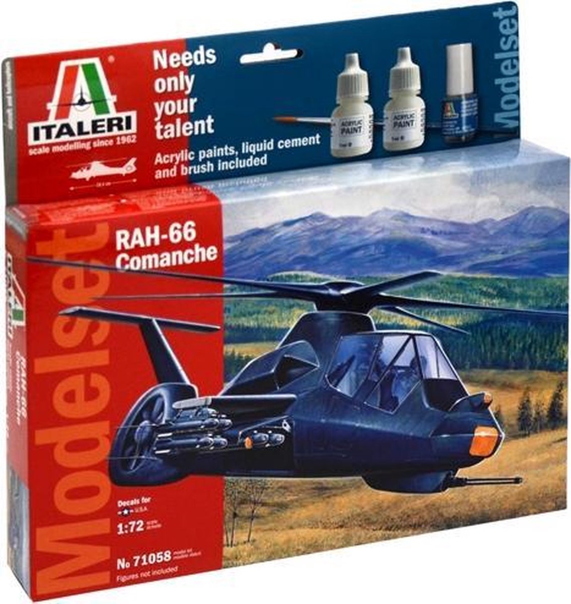 Italeri - Rah66 Comanche 1:72 (Ita71058)