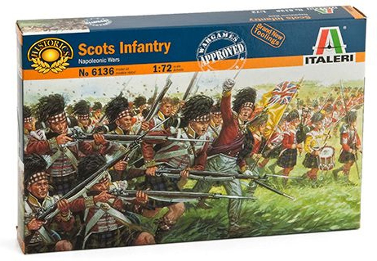 Italeri - Scottish Infantry 1:72 (Ita6136s)