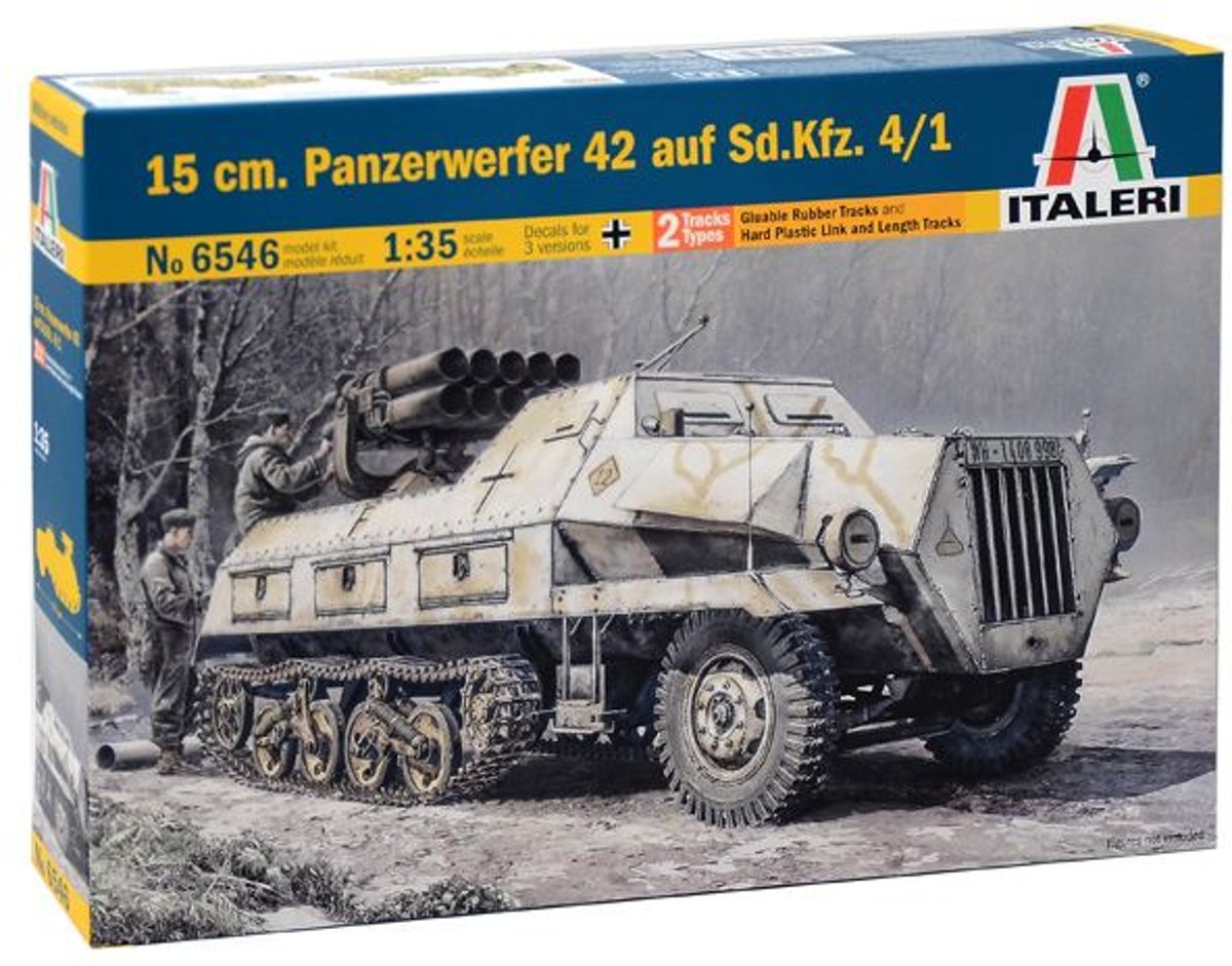 Italeri - Sd.kfz 4/1 15 Cm Panzerwerfer 42 1:35 (Ita6546s)