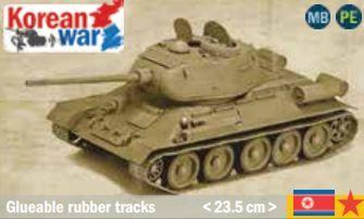   - T 34/85 Korean War 1:35 (?/21) * - ITA6585S