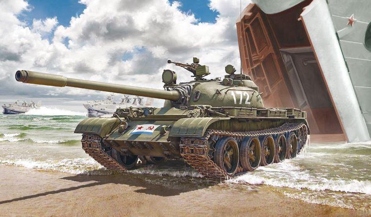 Italeri - T-55 Medium Battle Tank 1:72 (7/20) * - ITA7081S