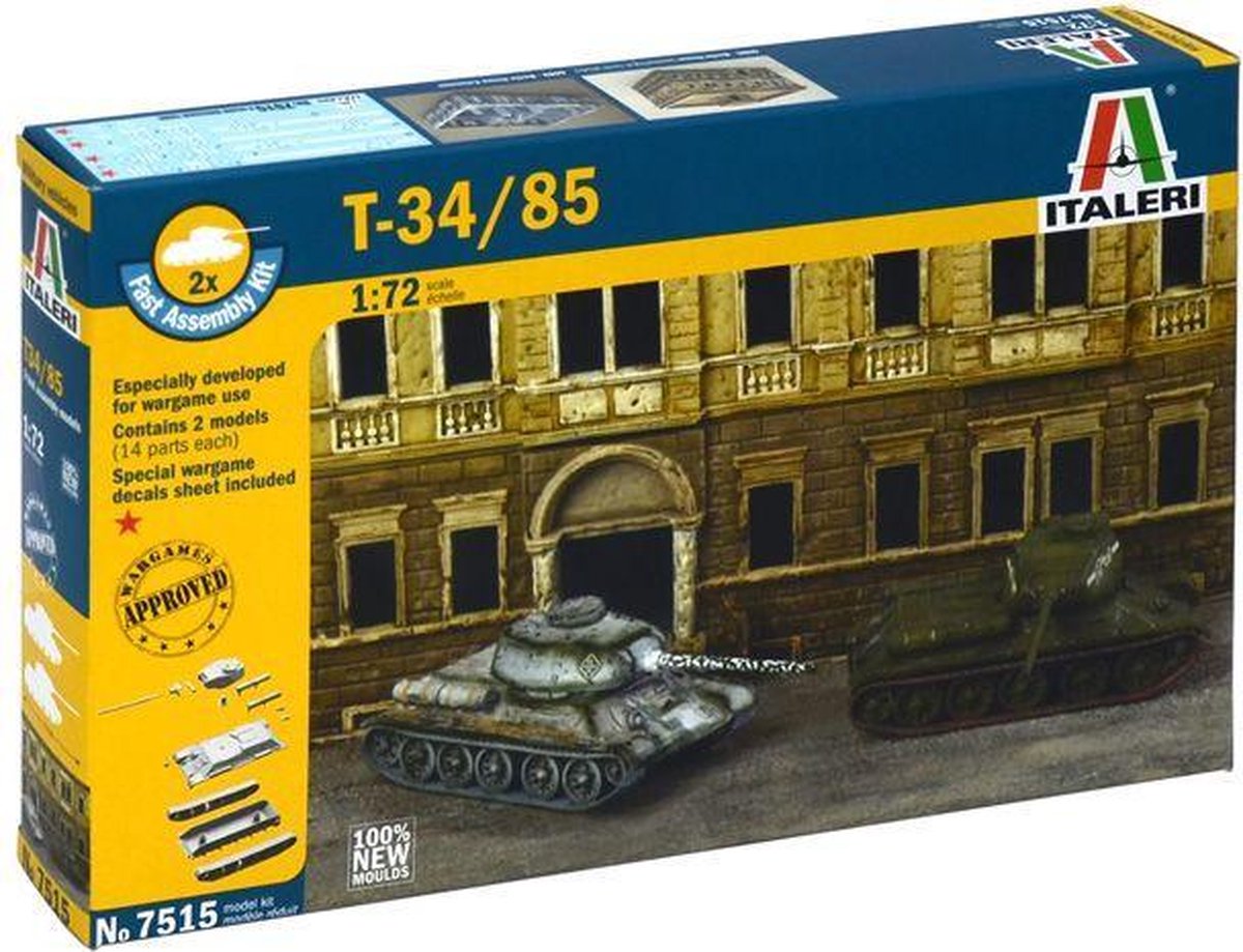 Italeri - T34/85 1:72 (Ita7515s)