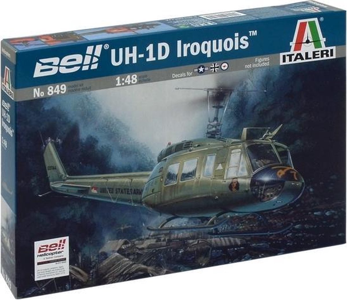 Italeri - Uh1d Slick 1:48 (Ita0849s)