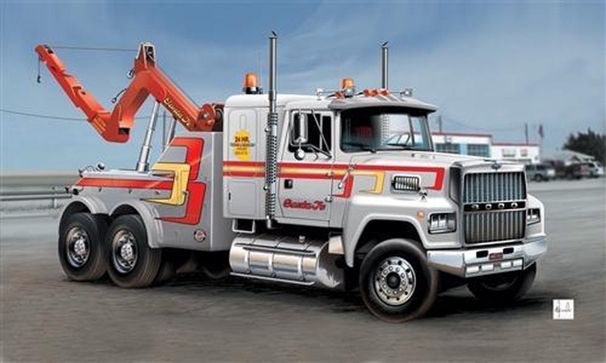 Italeri - Us Wrecker Truck 1:24 (Ita3825s)