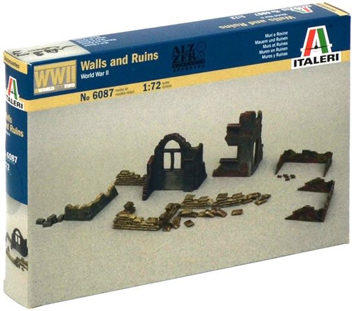 Italeri - Walls And Ruins 1:72 (Ita6087s)